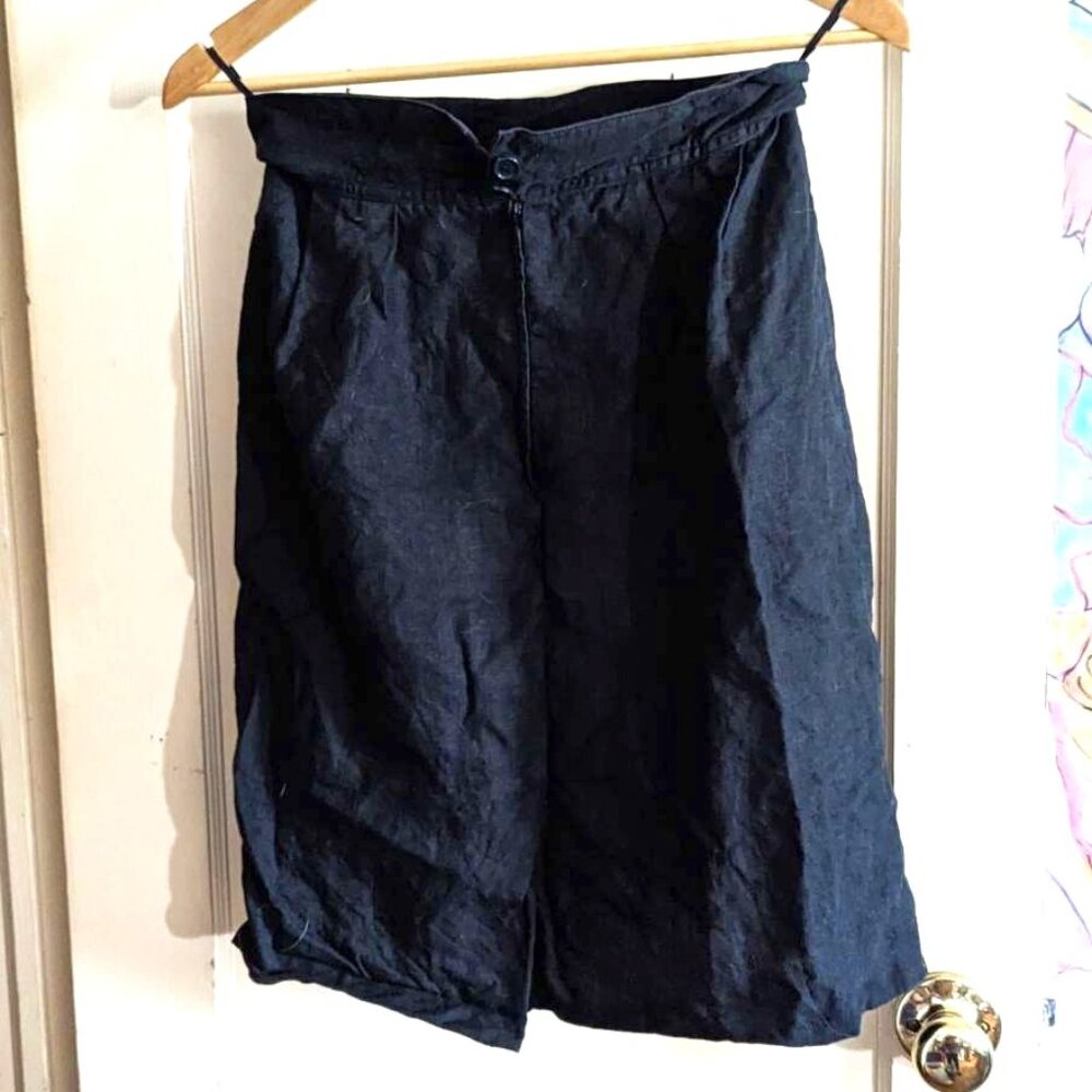 Giorgio Armani Black Lined Pencil Skirt - Size US 10